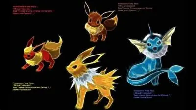 What should i evolve eevee into fire red?
