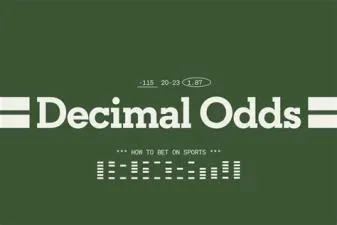 Can odds be a decimal?