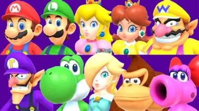 Are there only 10 characters in mario party superstars?