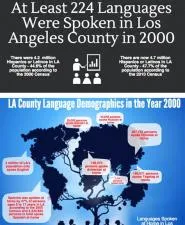 What language do they speak in los angeles?