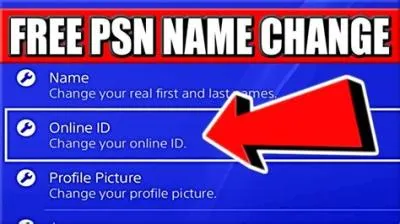 Can i change my psn name for free?