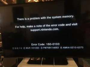What is error code 513330 on wii?