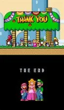 Is there an ending mario?