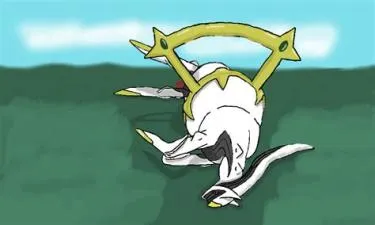 Who gave birth to arceus?