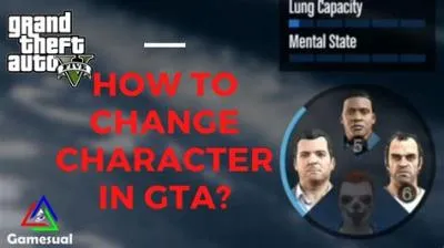 How to change gta 5 character?