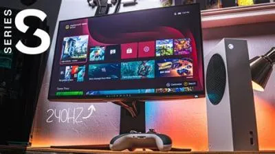 Does xbox series s support 240hz?