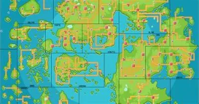 What is the largest pokémon game map?