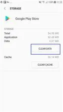 Can i clear google play services data?