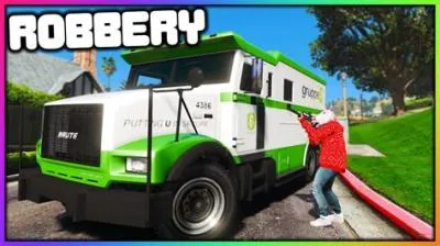 How do you rob a money truck in gta 5 story mode?