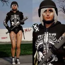 Who is the weird girl in gta 5?