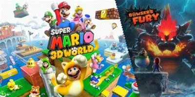 Is super mario 3d world and bowsers fury the same game?
