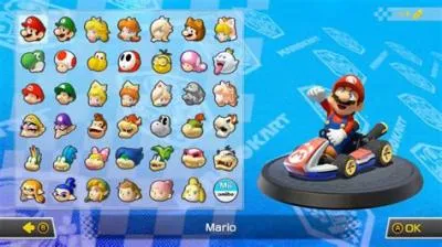 Can you unlock characters in mario kart 8 deluxe switch?