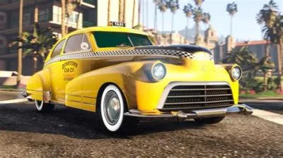 What car can you make into the taxi gta 5?