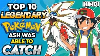 What was the first legendary pokémon ash caught?