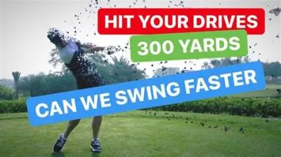 How fast do you have to swing to carry 300 yards?