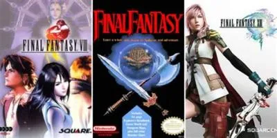 Can i play final fantasy without order?