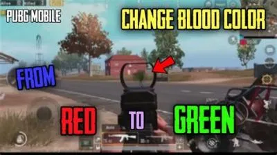 Can you turn off blood in pubg?