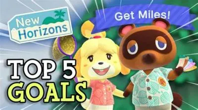 Is there an end goal in animal crossing?