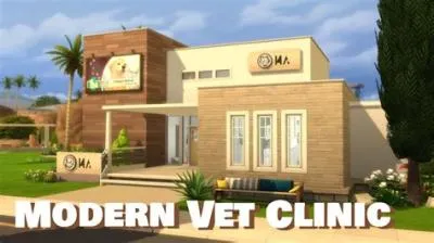 How do you get a vet clinic in sims 4 at home?