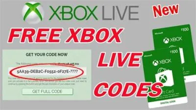 How many is xbox code?