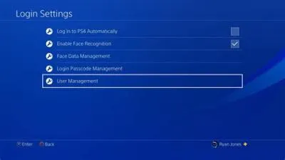 Does deleting a user on ps4 delete the account?