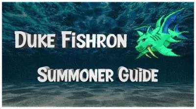 How do you summon duke fishron?