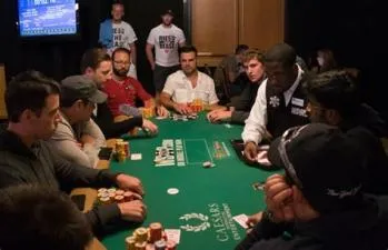 Are poker players allowed to talk?