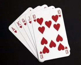 What is a royal flush 3-card poker?