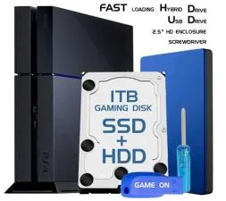 What type of ssd does ps4 support?