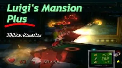 Whats the difference between the mansion and the hidden mansion in luigis mansion?