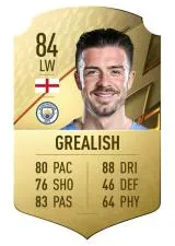 What rating is jack grealish in fifa 22?