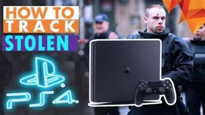 Can you lock a stolen ps4?