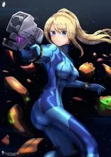 Is samus attached to her suit?