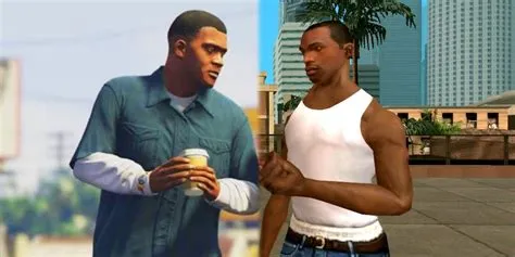Is franklin related to cj gta 5?