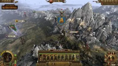 Is total war warhammer 1 2 and connected?