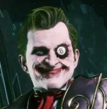 Why did joker lose his eye?
