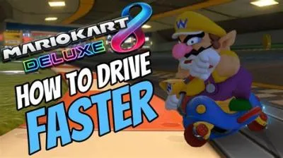 How do you go faster in mario kart?