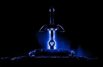 Why does the master sword glow blue?