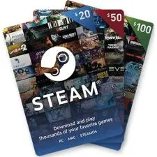 What is steam wallet gift card?