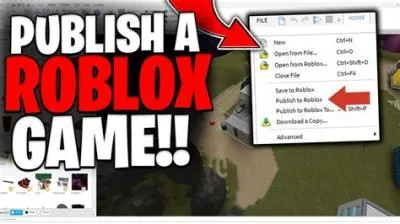 Why cant i publish my game on roblox?