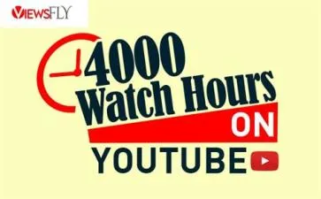 How many views in 4000 hours?