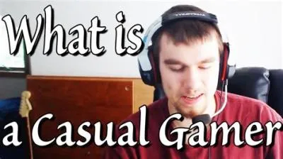 What defines a casual gamer?