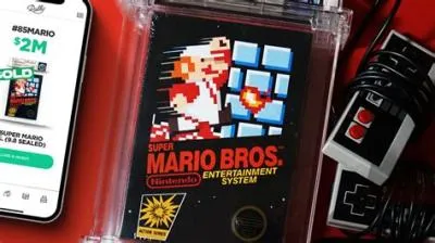 What super mario game sells for 1 million?