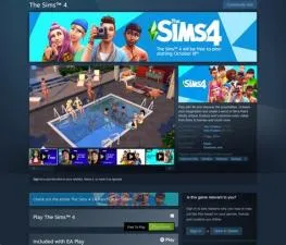 Can you download sims on origin and steam?