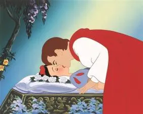 Who kisses snow white?