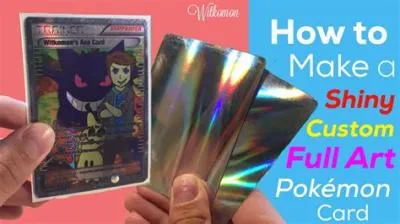 What makes a pokemon card shiny?