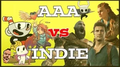 What is the difference between aaa and indie games?