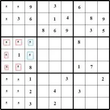 What does a colon mean in sudoku?