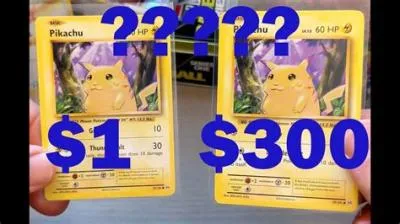 What pokémon pikachu is worth money?