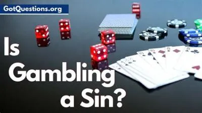 Does the bible say gambling is a sin?